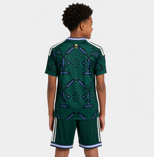 Kids Kit Saudi Arabia World Cup 2026 Jersey