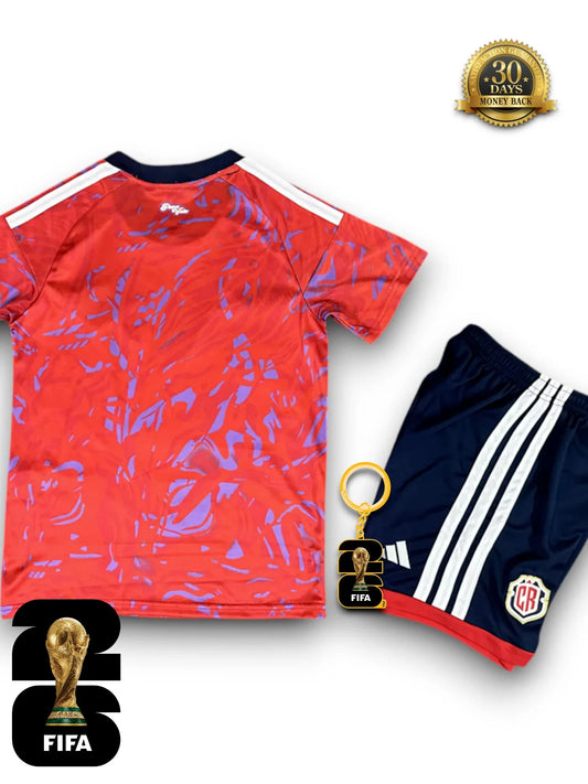 Kids Kit Costa Rica World Cup 2026 Jersey
