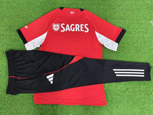 Benfica 2025/26 Conjunto calça e Red Jersey