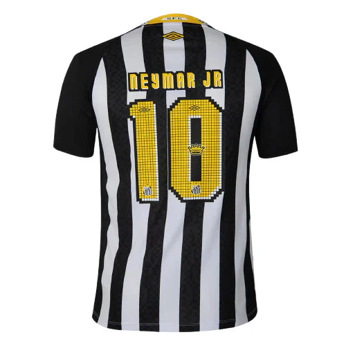 Santos 2025/26 Away Jersey - Fan Version - Neymar Jr