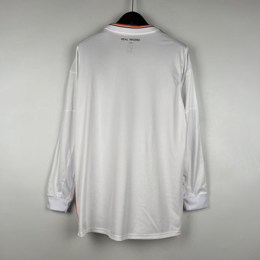 Real Madrid 2013/14 Home Retro Jersey - Long Sleeve
