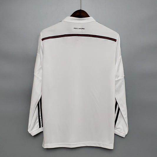 Real Madrid 2014/15 Home Retro Jersey - Long Sleeve