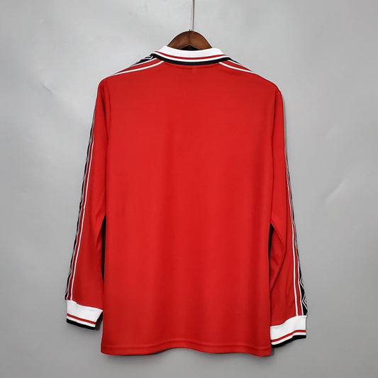 100th Anniversary Manchester United 1998/99 Home Retro Jersey