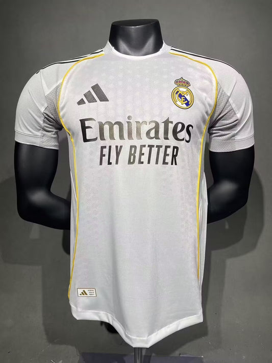 Real Madrid 2025/26 Home Jersey - Player Version