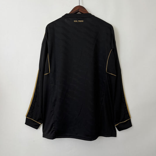 Real Madrid 2011/12 Away Retro Jersey - Long Sleeve