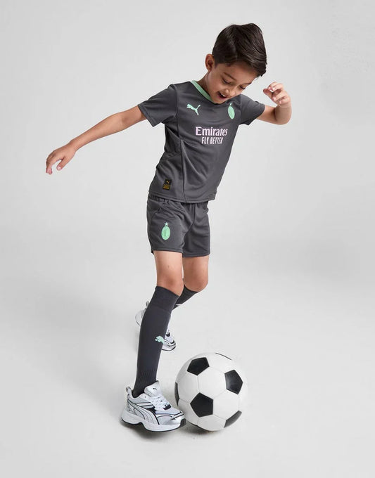 AC Milan 2024/25 Third Kids Kit Jersey