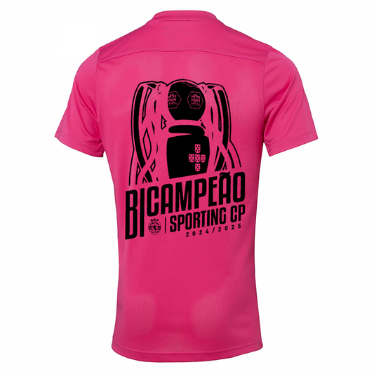 Sporting 2024/25 Pink October Jersey - Back-to-Back Champions