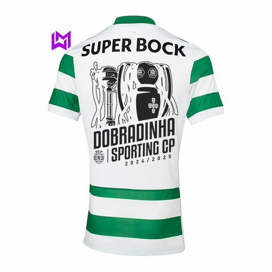 Sporting 2025/26 Home Jersey - Double Winners