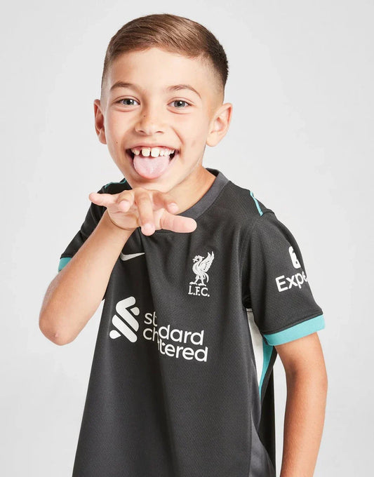 Liverpool 2024/25 Away Kids Kit Jersey
