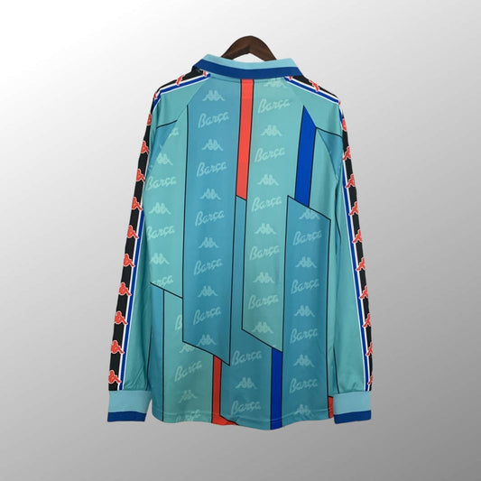 Barcelona 1996/97 Away Retro Jersey - Long Sleeve