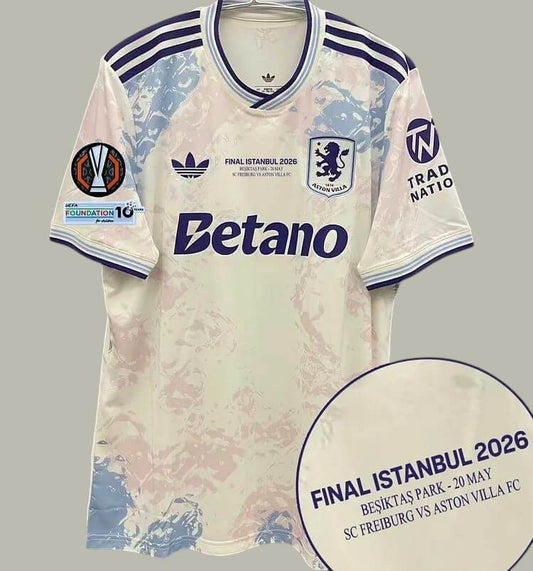 Aston Villa 2025/26 Third Jersey - UEL Istambul Final