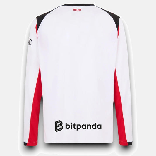 AC Milan 2025/26 Away Jersey - Player Version - Long Sleeve