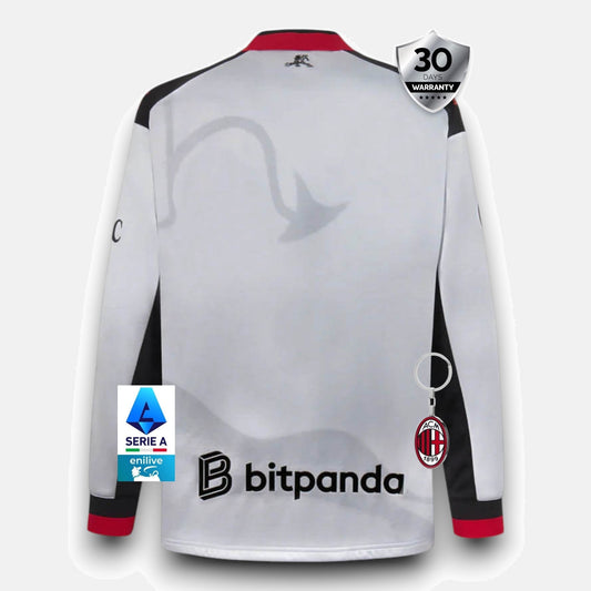 AC Milan SILVER Jersey X SLAM JAM - 2025/26 Fourth