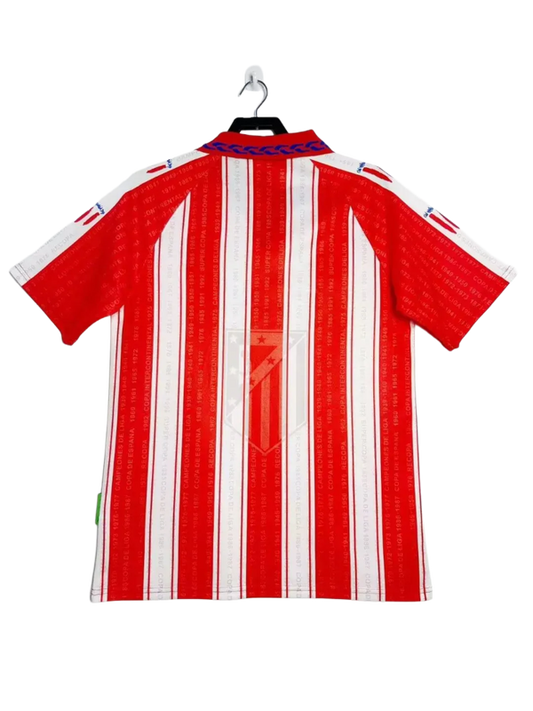 Atlético Madrid 1995/96 Home Jersey - Retro Version