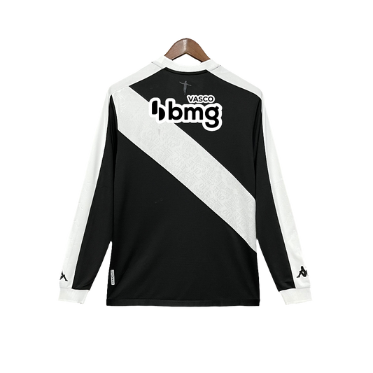 Vasco 2024/25 Home Jersey - All Sponsors - Long Sleeve