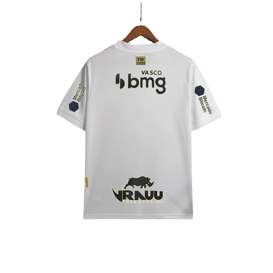 Vasco 2023/24 Goalkeeper Jersey - White - Fan Version - All Sponsors