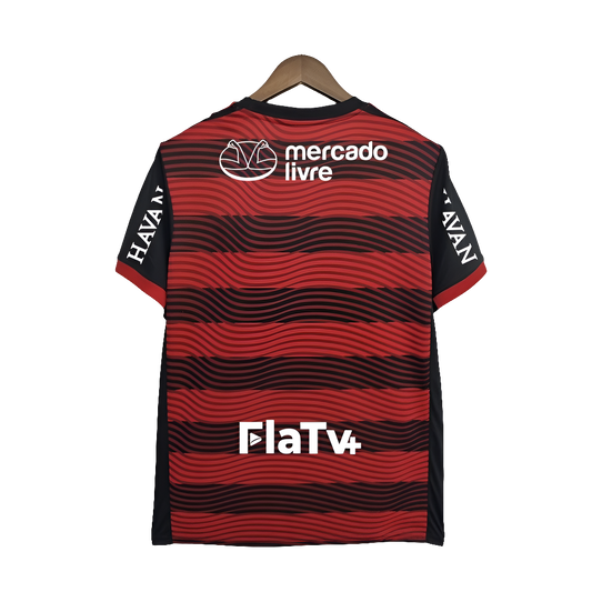 Flamengo 2022/23 Home Jersey - Fan Version - All Sponsors