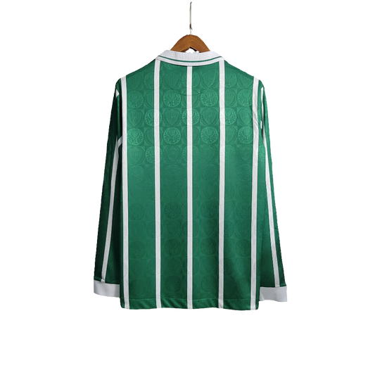 Palmeiras 1993 Home Jersey - Long Sleeve Retro Version