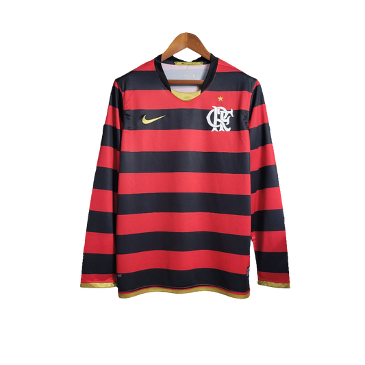 Flamengo 2009 Home Jersey - Long Sleeve Retro Version