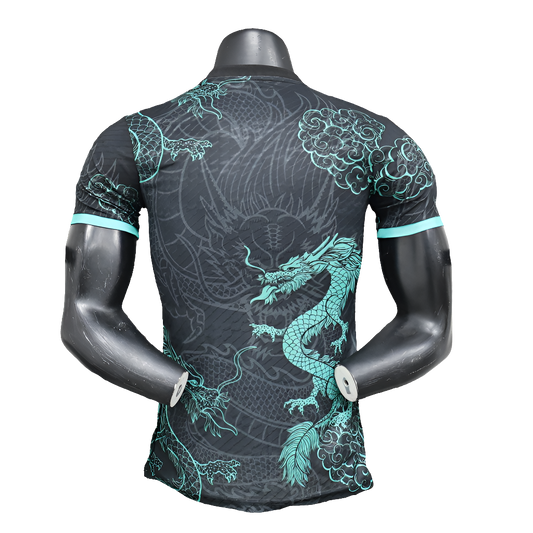 Real Madrid 2025/26 Special Edition Jersey - Black and Light Blue - Player Version