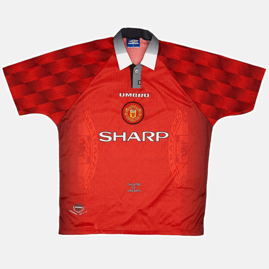Manchester United 1996/97 Home Retro Jersey - Beckham #10