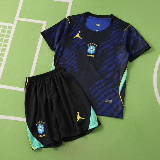 Kids Brazil World Cup 2026 Away Jersey