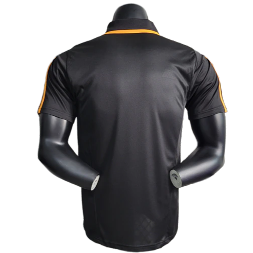 Internacional 2023/24 Polo Jersey - Black - Fan Version