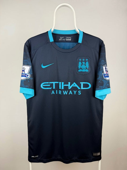 David Silva - Manchester City 2015/16 Away Jersey M