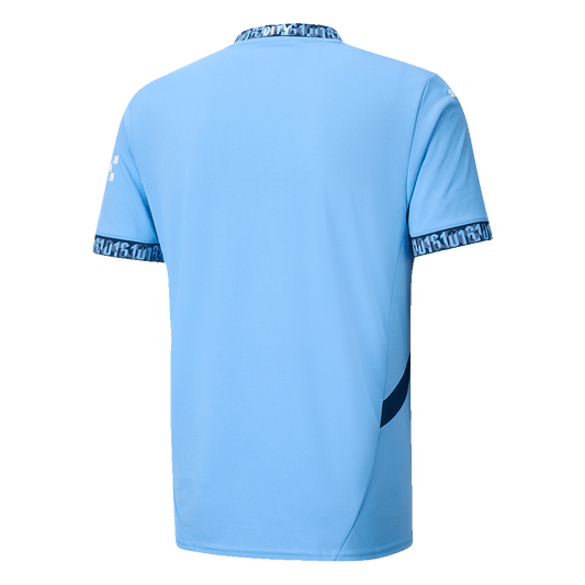 Manchester City 2024/25 Home Jersey - White Blue