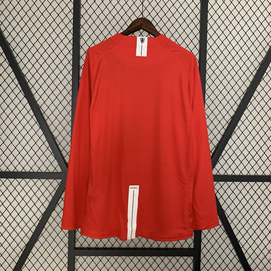 Manchester United 2007/08 Home Retro Jersey - Champions