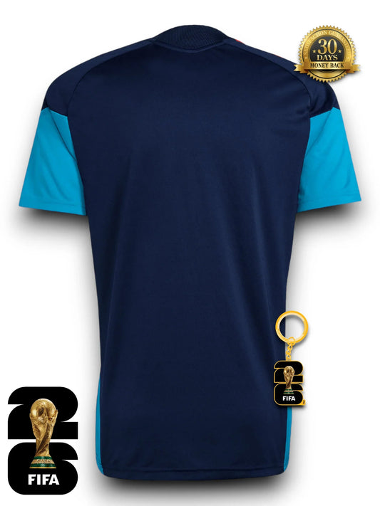 Spain World Cup 2026 Training Navy Blue Jersey