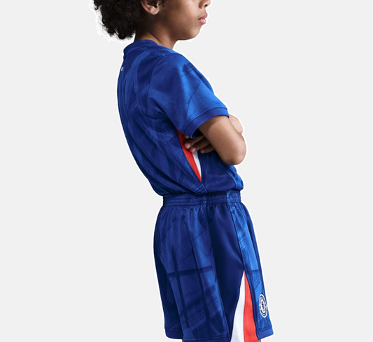 Chelsea 2025/26 Home Kids Kit Jersey