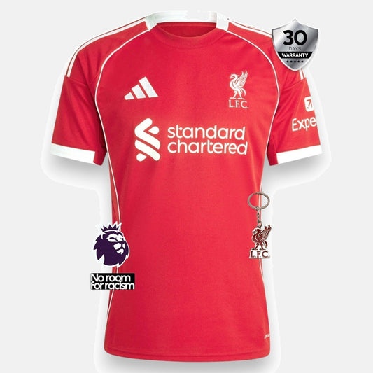 Liverpool 2025/26 Home Jersey - CHAMPIONS #20