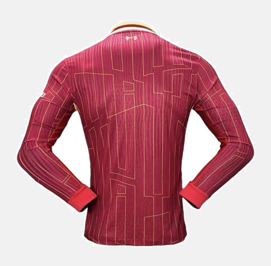 Liverpool Player 2024/25 Home Jersey Long Sleeve