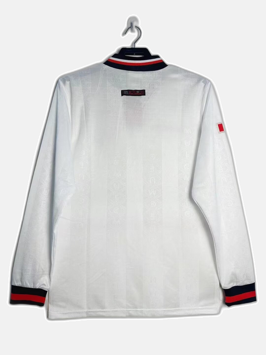 Manchester United 1998/99 Away Jersey - Long Sleeve Retro Version