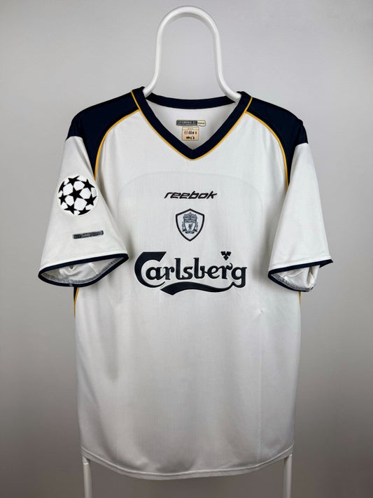 Steven Gerrard - Liverpool 2001/02 Away Jersey 