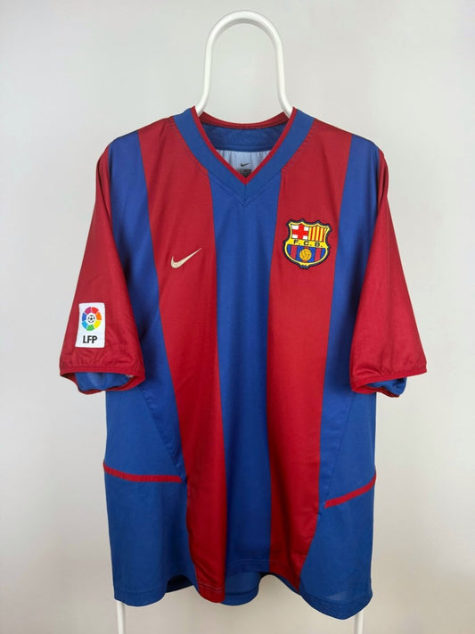 FC Barcelona 2002/03 Home Jersey - Xavi Hernandez