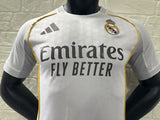 Real Madrid 2025/26 Home Jersey - Player Version