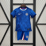 Chelsea 2025/26 Home Kids Kit Jersey