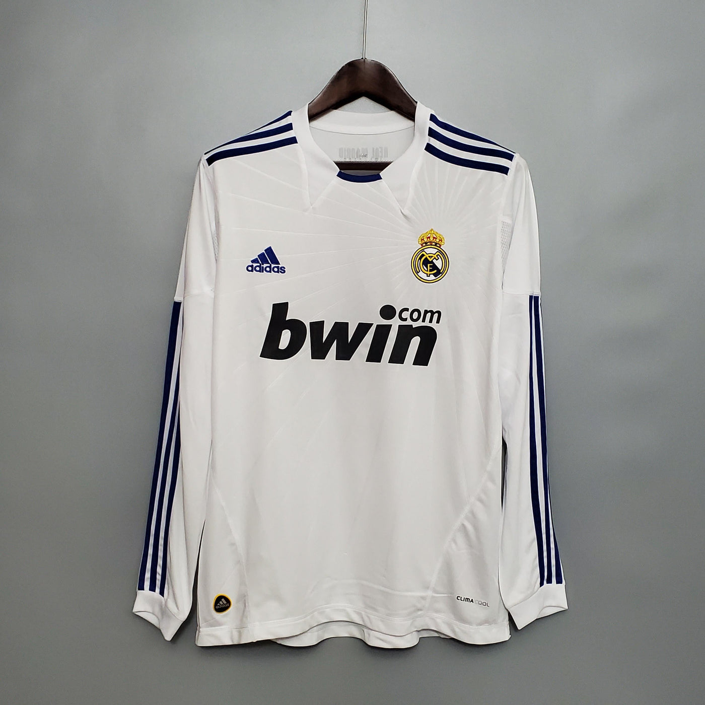 Real Madrid 2010/11 Home Retro Jersey - Long Sleeve
