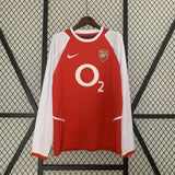 Arsenal 2002/04 Home Retro Jersey - Long Sleeve