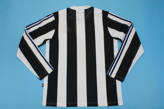 Newcastle 1995/97 Home Retro Jersey - Long Sleeve