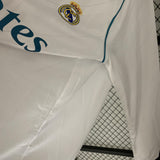 Real Madrid 2017/18 Home Retro Jersey - Long Sleeve
