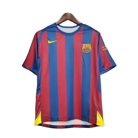 FC Barcelona 2006 Home Jersey – Retro Version