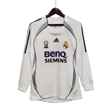 Real Madrid 2006/07 Home Jersey – Long Sleeve – Retro Version