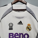 Real Madrid 2006/07 Home Jersey – Long Sleeve – Retro Version
