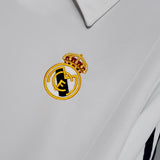 Real Madrid 2001/02 Home Jersey – Long Sleeve – Retro Version