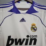 Real Madrid 2007/08 Home Jersey – Retro Version
