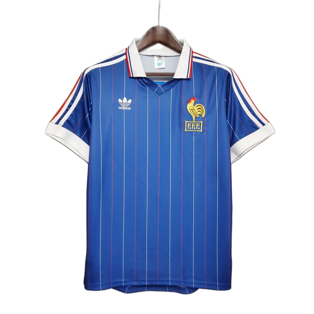 France 1982 Home Jersey – Retro Version
