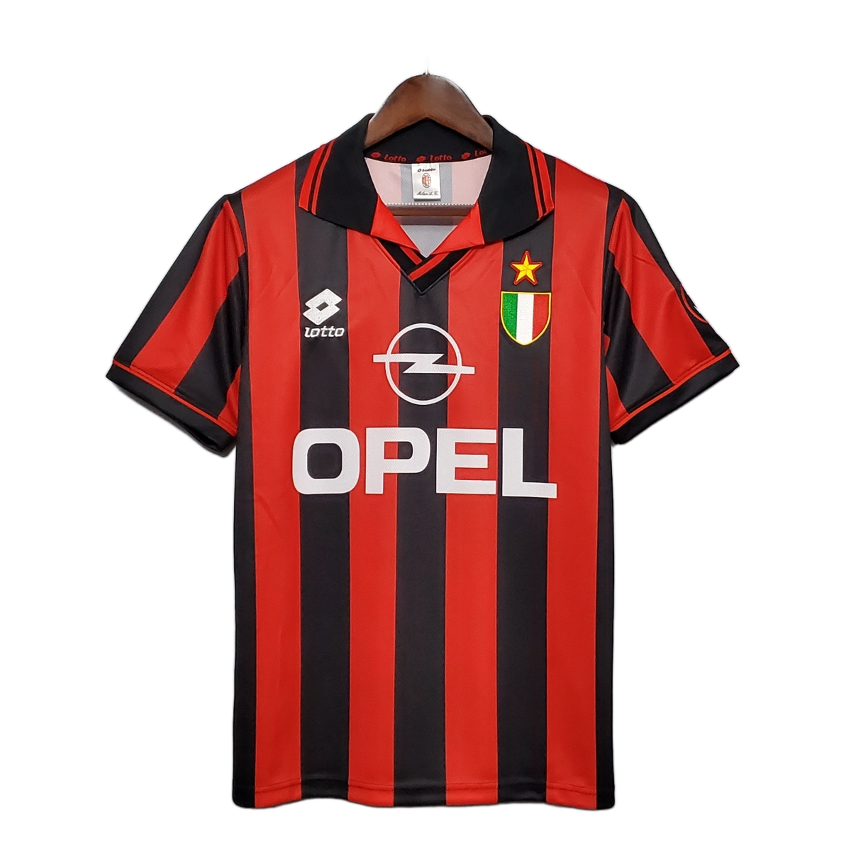 AC Milan 1996/97 Home Jersey – Retro Version